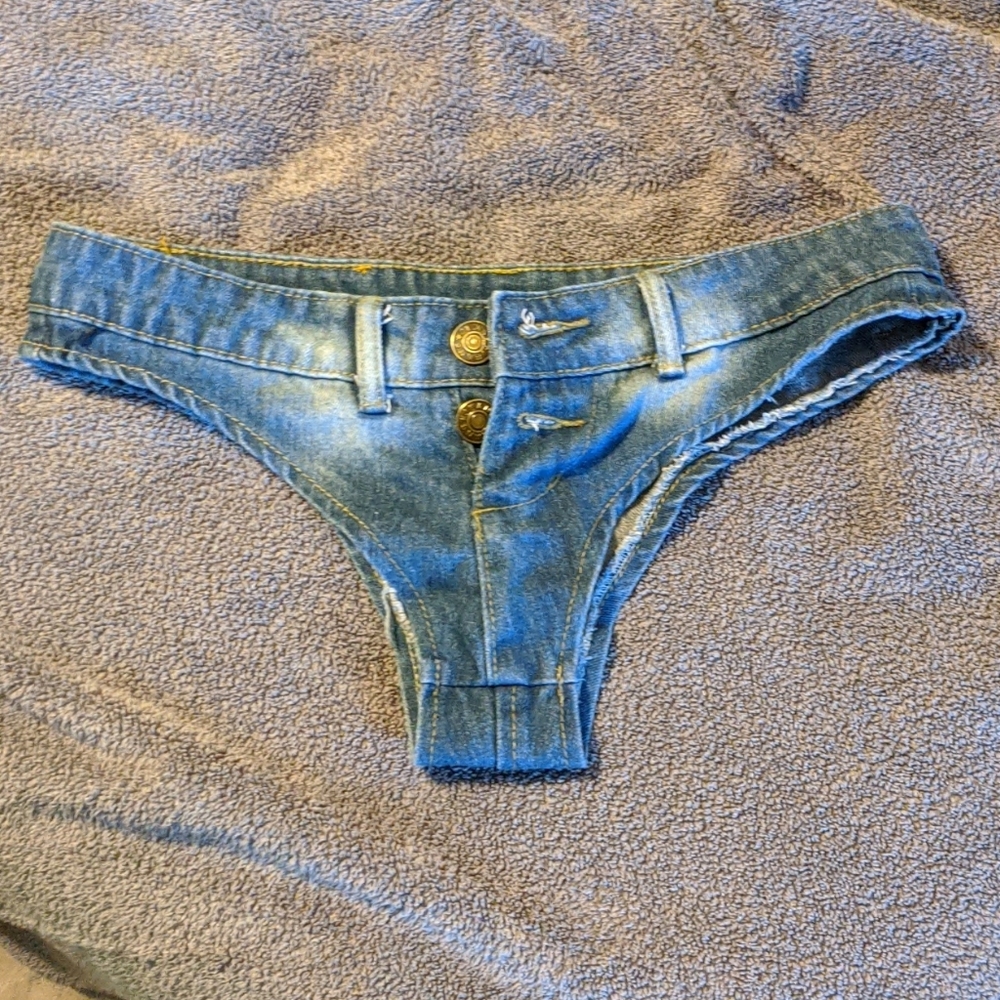 Being Human Denim jean thong size L
